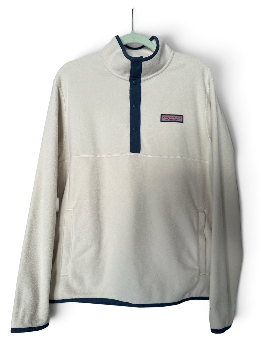 Vineyard Vines Men’s Fleece Snap Pullover Size Medium NWOT